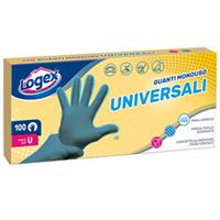 Guanti in polietilene - taglia universale - Logex Professional - sca