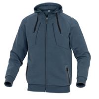 Felpa sportiva Anzio - blu marino - taglia XXL - pile/cotone - Delta