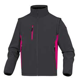 Giacca Softshell MySen 2 - grigio/fucsia - taglia S - Delta Plus