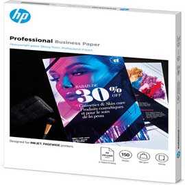 Confezione da 50 fogli carta professionale lucida HP per getto d'inc