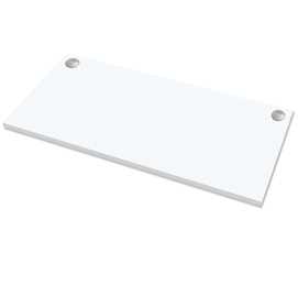 Piano di lavoro per scrivania Cambio - 180x80x2,5cm - bianco Fellowe