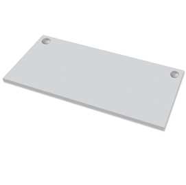 Piano di lavoro per scrivania Cambio - 180x80x2,5cm - grigio Fellowe