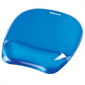 MOUSE PAD CON POGGIAPOLSI IN GEL - COLORE BLU