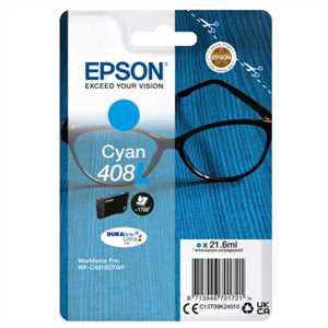 CARTUCCIA EPSON CIANO 408L DURABRITE ULTRA