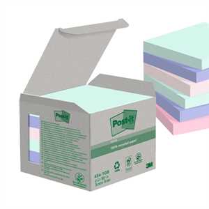 BLOCCO 100foglietti Post-it 76X76 mm -Conf. 6Pezzi