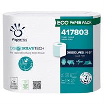 Carta igienica DissolveTech - 850 strappi - pacco da 4 rotoli