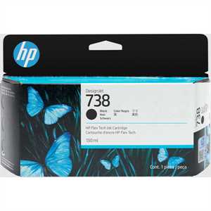 Hp originale - Cartuccia Ink DesignJet 738 - Nero - 130ml