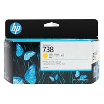 Hp originale - Cartuccia Ink DesignJet 738 - Giallo - 130ml