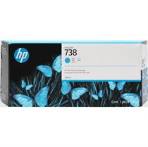 Hp originale - Cartuccia Ink DesignJet 738 - Ciano - 300ml