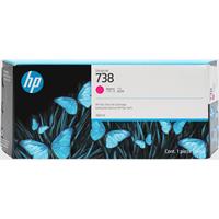 Hp originale - Cartuccia Ink DesignJet 738 - Magenta - 300ml