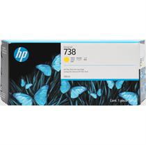 Hp originale - Cartuccia Ink DesignJet 738 - Giallo - 300ml