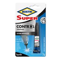 Colla istantanea universale Super Contro-3 gr- trasparente Bostik