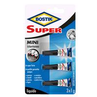 Colla istantanea universale Super - 3X1gr -trasparente Bostik